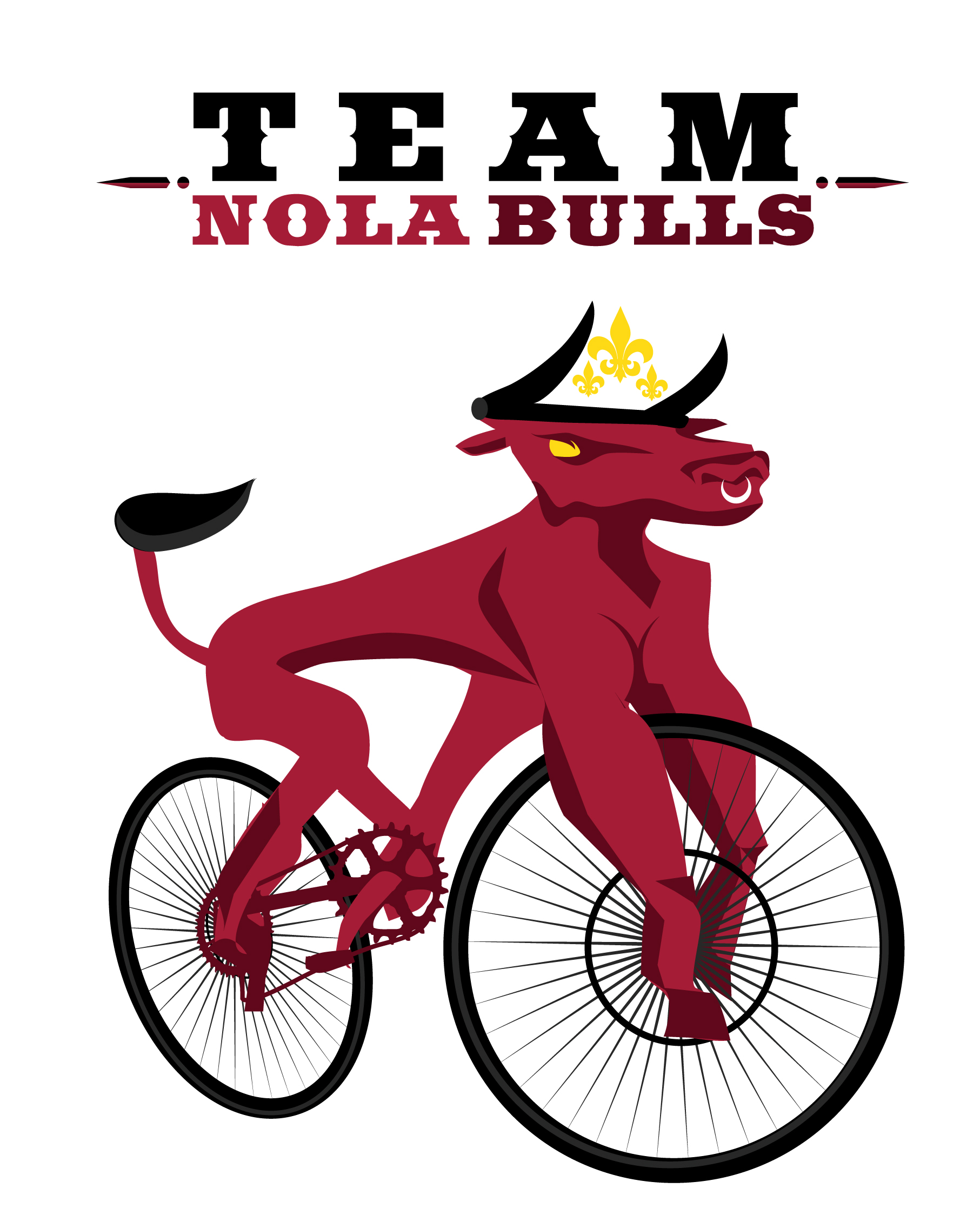 NOLABulls Cycling logo