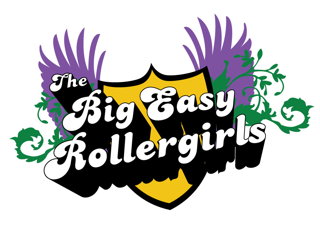 Big Easy Rollergirls logo